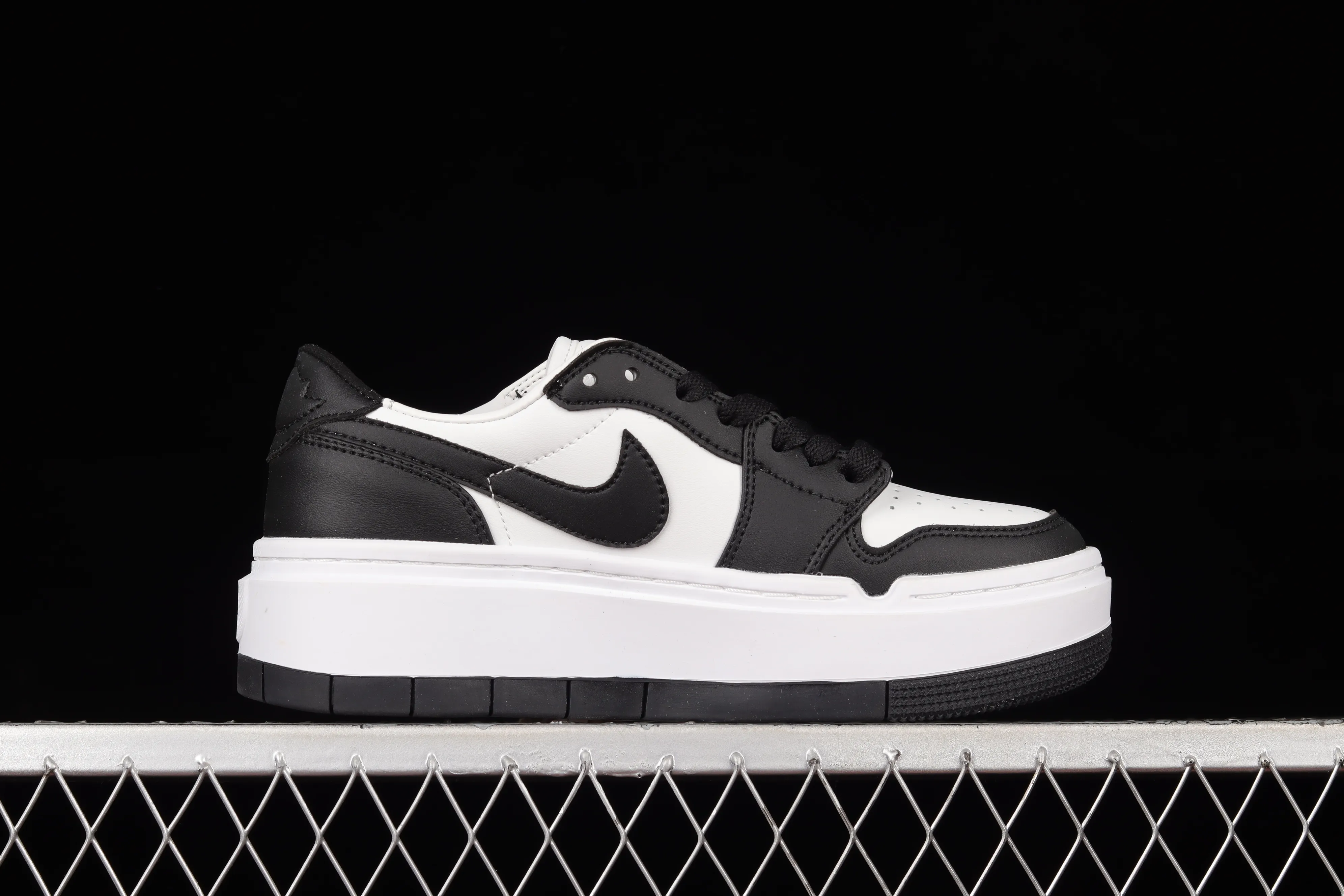 All categories Air Jordan Jordan series basketball shoes Air Jordan 1 Low Air Jordan 1 Elevate Low SE "Wolf Grey" Little AJ thick-soled retro basketball shoes DH7004-103